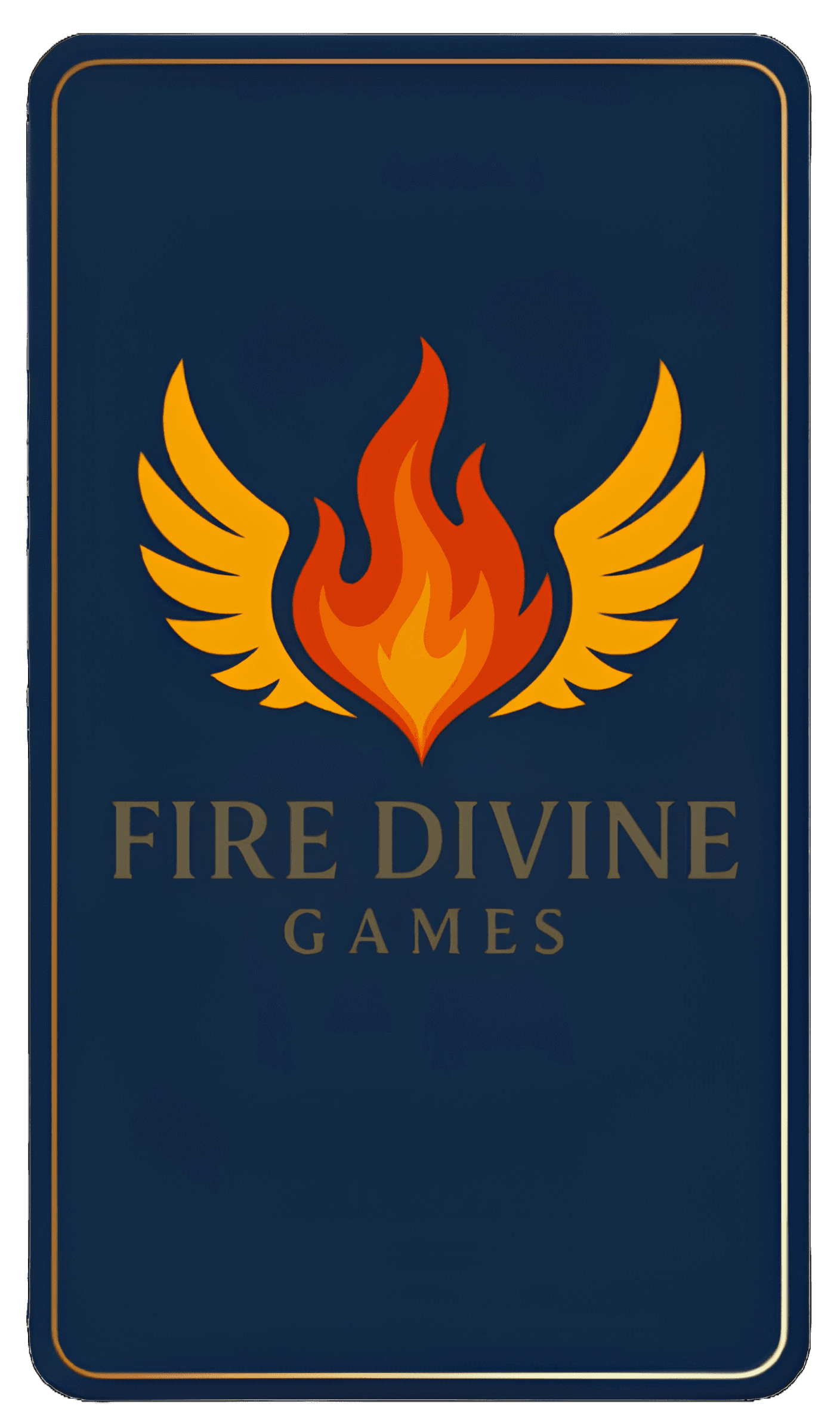 Fire Divine Games winged flame studio emblem
