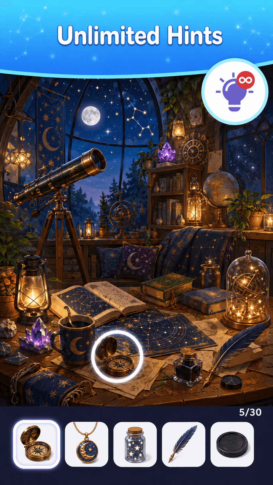 Find Me: Hidden Objects Puzzle gameplay screenshot 2
