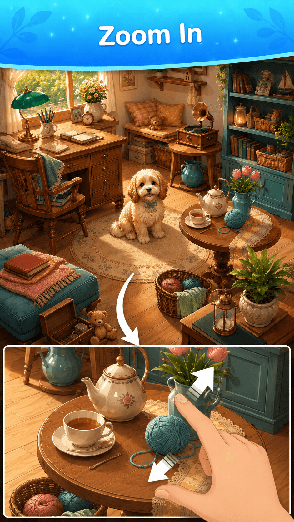 Find Me: Hidden Objects Puzzle gameplay screenshot 3